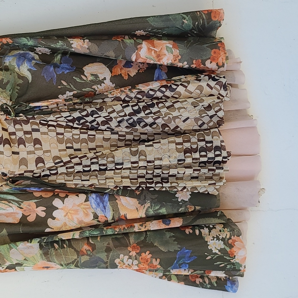 FUZZI JEAN PAUL GAULTIER Ruched Mermaid Skirt S Convertible Strapless Dress Y2K - Picture 5 of 16